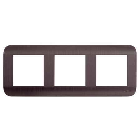 рамка 3 поста LUXAR Deco венге