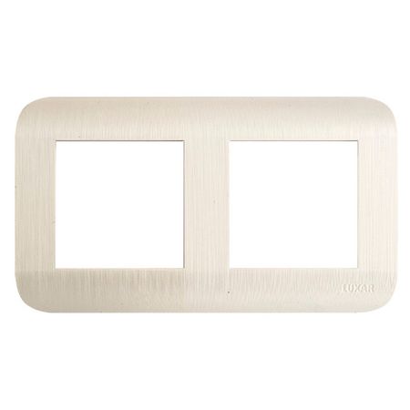 рамка 2 поста LUXAR Deco белый