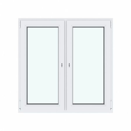 окно ПВХ поворотно-откидное левое/правое 120х120 см