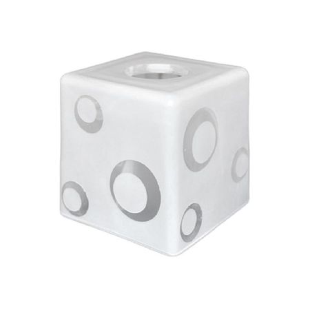 плафон NINAGLASS Е27 D100 стекло белый франк жирарди кольпоскопия и патология шейки матки по бургхардту