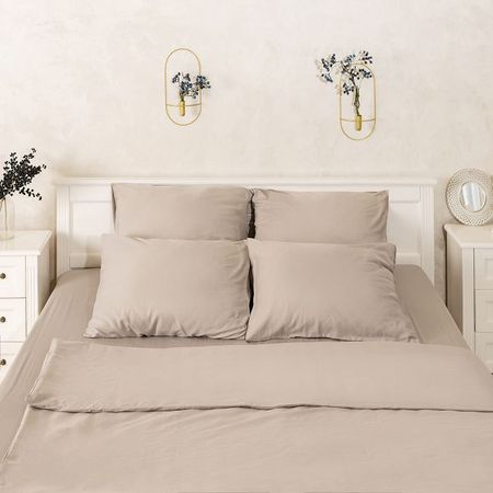 комплект постельного белья Inhouse, 1,5 сп, жемчужный