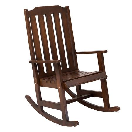 кресло-качалка Линда 92х61х104см коричневое