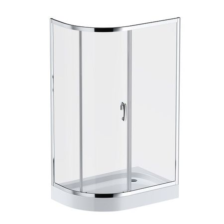 душевое ограждение AM.PM Like Solo Slide 120x80 см прозрачноестекло