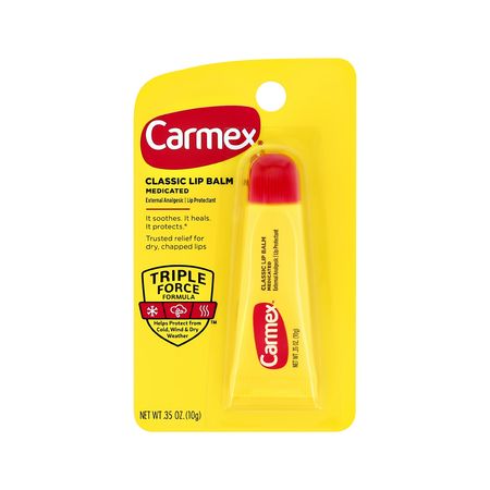 Бальзам для губ CARMEX КЛАССИЧЕСКИЙ TRIPLE FORCE в тубе 10 г фридл и дети терезина
