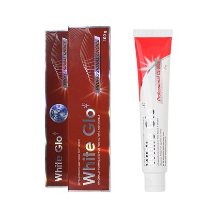 Паста зубная WHITE GLO PROFSSIONAL CHOICE отбеливающая профессиональный выбор 100 г