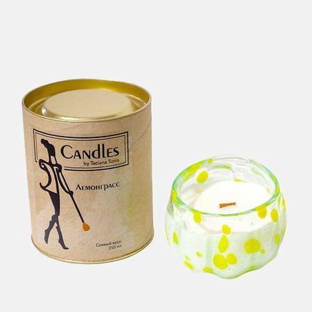 Свеча ароматическая TATIANA TUNIS Ароматическая свеча Лемонграсс