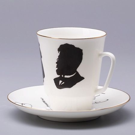 Набор посуды ИМПЕРАТОРСКИЙ ФАРФОРОВЫЙ ЗАВОД Чашка с блюдцем кофейная 