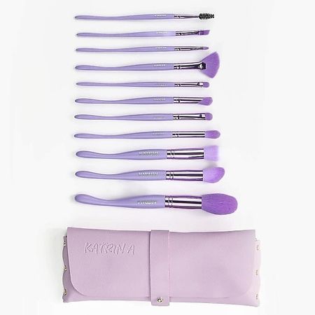 Набор кистей KATRIN ARIFULLINS Набор кистей для макияжа в чехле