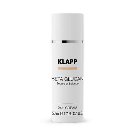 Крем для лица KLAPP COSMETICS Крем-уход 24 часа  BETA GLUCAN  24h Cream тайм менеджмент 24 часа это не предел