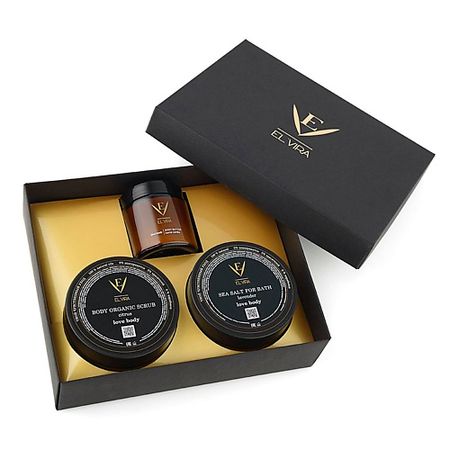 Набор средств для ухода за телом EL'VIRA Набор косметики для тела подарочный Love Body