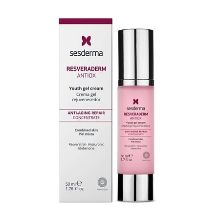Гель для лица SESDERMA Крем-гель омолаживающий для лица Resveraderm Antiox Youth Gel Cream