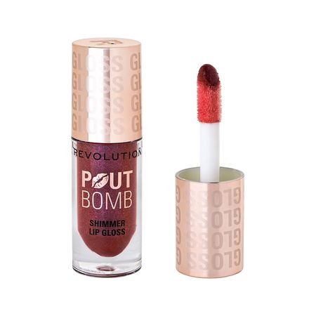 Блеск для губ REVOLUTION POUT BOMB мерцающий с эффектом объема тон Berry lustre александр геннадьевич елисеев жизнь начинается когда тебе за