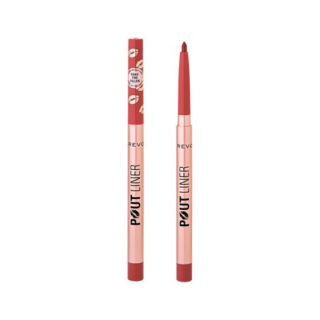 Карандаш для губ REVOLUTION POUT LINER PLUMPING LIP LINER контурный с эффектом пухлых губ тон Burnt cherry red магнит архангельск контурный медведь 7 5 х 7 5 см хдф