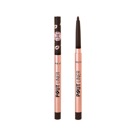Карандаш для губ REVOLUTION POUT LINER PLUMPING LIP LINER контурный с эффектом пухлых губ тон Espresso cool brown магнит архангельск контурный медведь 7 5 х 7 5 см хдф