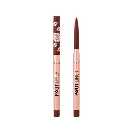 Карандаш для губ REVOLUTION POUT LINER PLUMPING LIP LINER контурный с эффектом пухлых губ тон Cookie warm brown магнит архангельск контурный медведь 7 5 х 7 5 см хдф