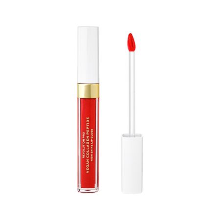 Блеск для губ REVOLUTION PRO VEGAN COLLAGEN PEPTIDE HIGH SHINE LIP GLOSS сияющий тон Cherie
