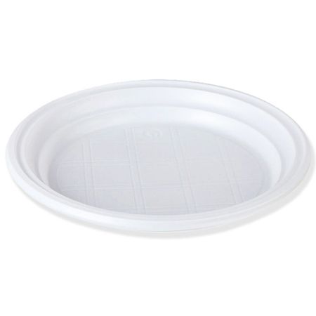 набор тарелок ANTELLA 100шт 20,5см пластик белый