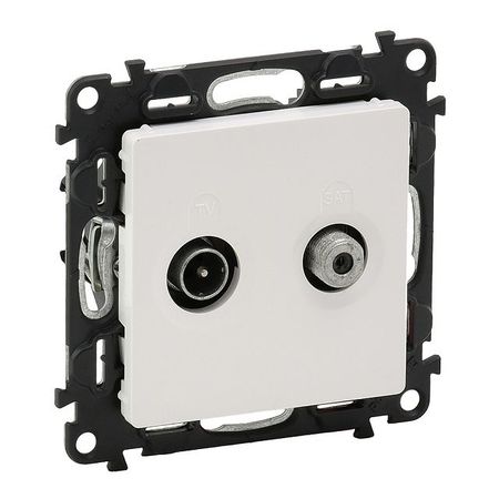 розетка телевизионная LEGRAND Valena Life IP20 белый