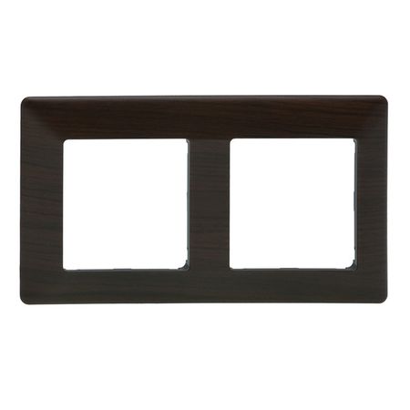 рамка 2 поста LEGRAND Valena Life темное дерево