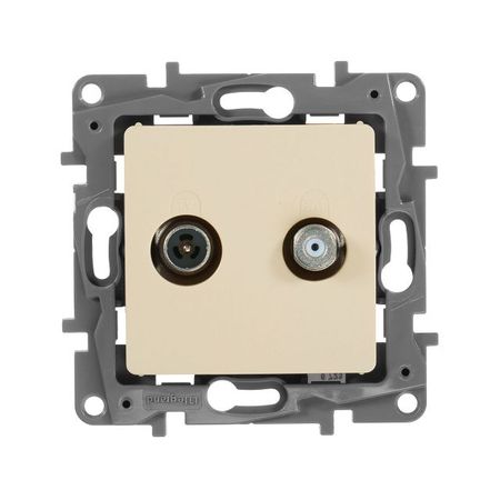 розетка телевизионная LEGRAND Etika слоновая кость