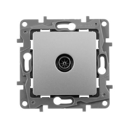 розетка телевизионная LEGRAND Etika IP20 алюминий