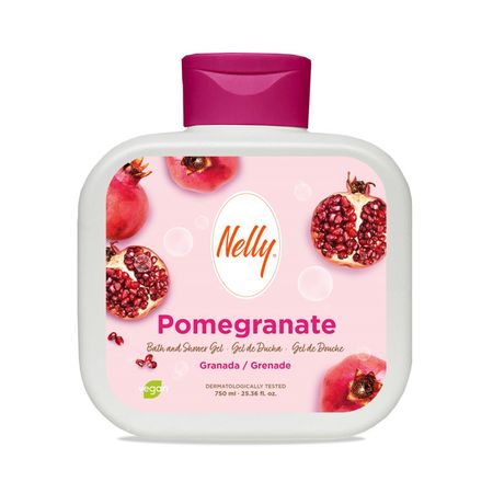 гель для душа NELLY Pomegranate 750мл бутылка h2o drink more water пластик 750мл 12 16484 yy 210