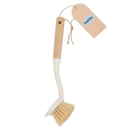 щетка для посуды TODELIA 27см пластик, дерево