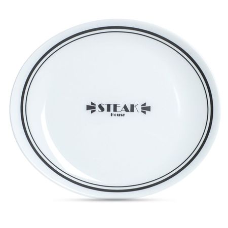 блюдо LUMINARC Friends time bistrot 30х26см овальное для стейка стекло