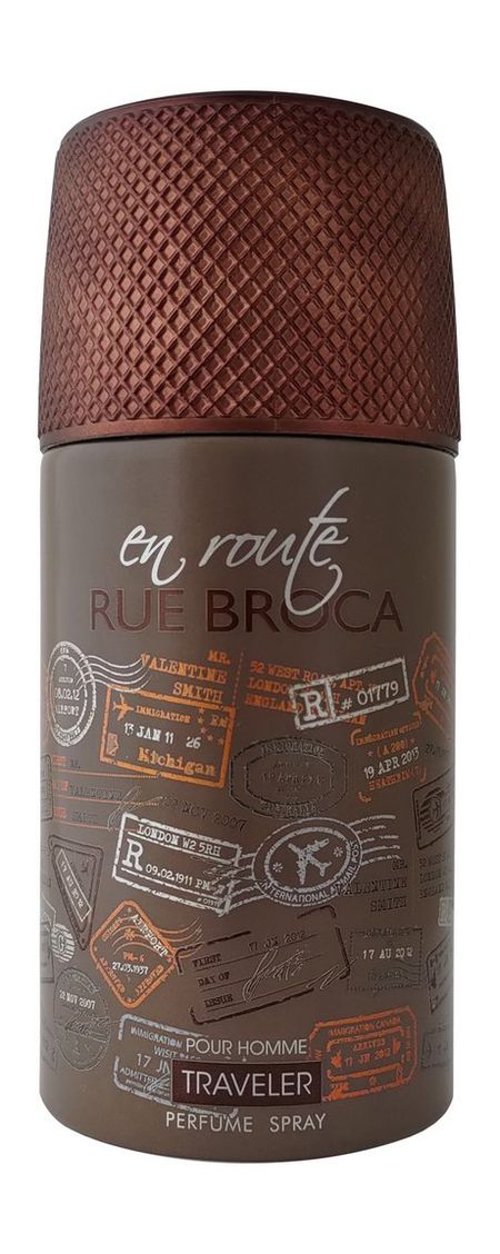 Rue Broca en Route Traveler pour Homme Perfume Spray