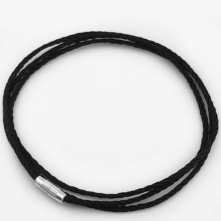 Шнурок для бижутерии ROK HAIR Шнурок для крестика и бижутерии с никелевым замком пазлы с замком гуси лебеди