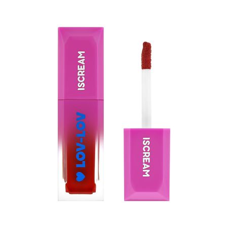 Помада-блеск для губ ISCREAM LOV-LOV тон 02 е викторова как я полюбила себя больше еды