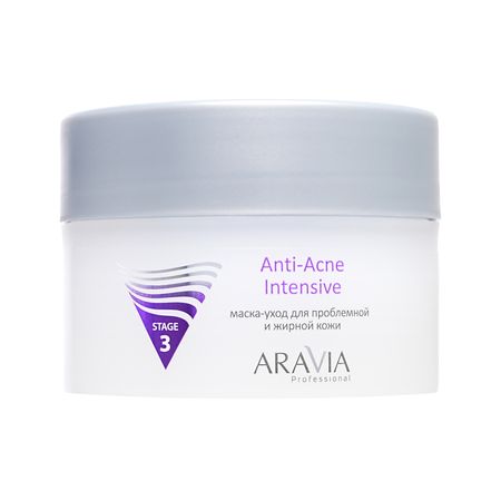 Маска-уход для лица ARAVIA PROFESSIONAL ANTI-ACNE для проблемной и жирной кожи 150 мл