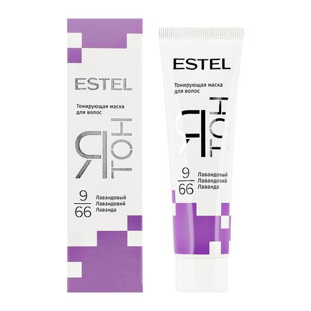 Маска для волос тонирующая ESTEL Я ТОН тон 9/66 лавандовый 60 мл брелок помпон виноград лавандовый иск мех 16 см 12 bbw a1 bookvalno