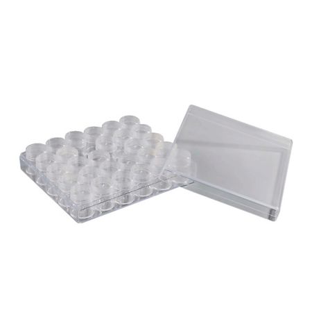 Органайзер QUEEN FAIR Органайзер для декора органайзер для декора контейнер для бисера 28 отделений микс