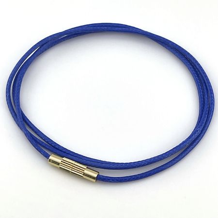 Шнурок для бижутерии ROK HAIR Шнурок для крестика и бижутерии со стальным замком пазлы с замком гуси лебеди