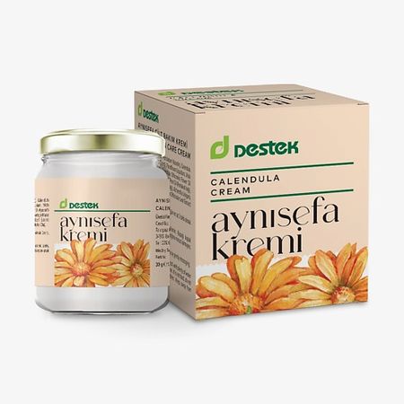 Крем для лица DESTEK Крем с маслом календулы для сухой, обезвоженной кожи, питание, увлажнение