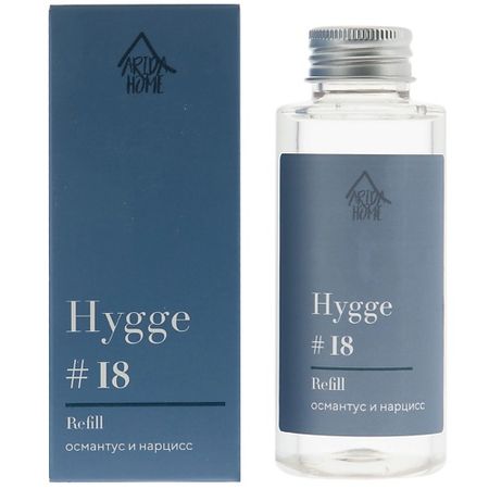 Аромадиффузор ARIDA HOME Наполнитель для ароматического диффузора Хюгге #18 Османтус и нарцисс