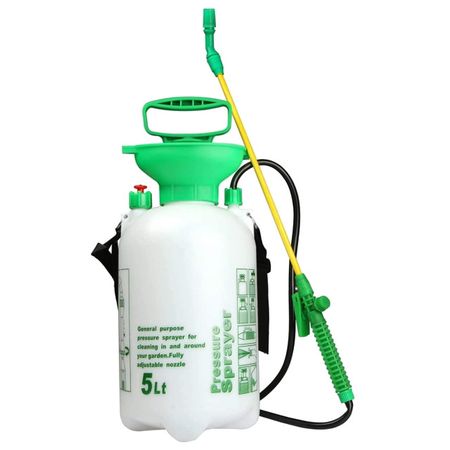 опрыскиватель помповый UGO LOCKS 5л зеленый, белый