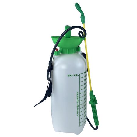 опрыскиватель помповый UGO LOCKS 8л зеленый, белый