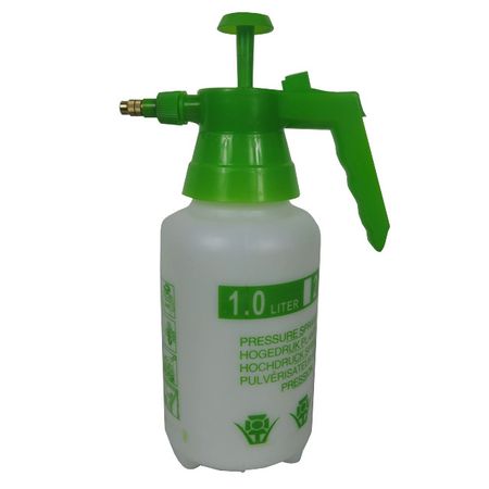 опрыскиватель помповый UGO LOCKS 1л бело-зеленый