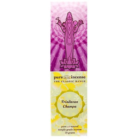 Благовония PURE IN Эксклюзивные благовония. Vrindavan Champa/ Вриндаван Чампа