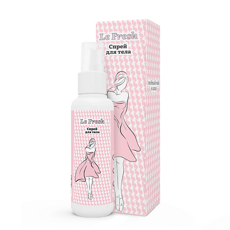 Дезодорант-спрей ПОТ В САПОГАХ Спрей для тела освежающий Le Fresh