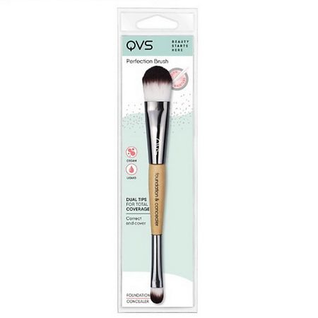 Кисть для лица QVS Кисть для тональной основы Perfection Brash