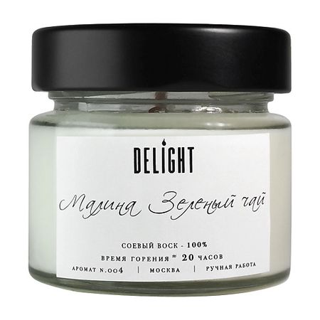 Свеча ароматическая DELIGHT DELÍGHT Свеча ароматическая с деревянным фитилем для дома 