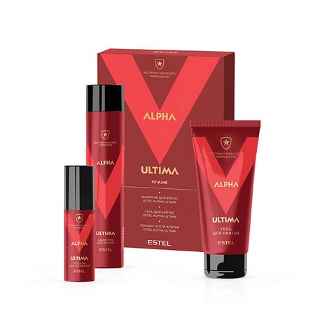 Набор средств для бритья ESTEL PROFESSIONAL Набор для бритья Пламя Alpha Ultima