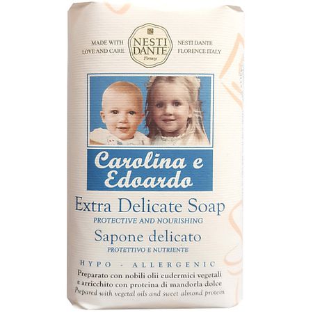 Мыло твердое NESTI DANTE Мыло экстраделикатное Baby Carolina e Edoardo