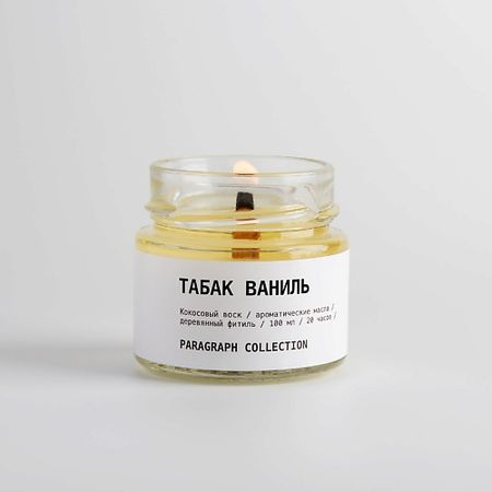 Свеча ароматическая PARAGRAPH COLLECTION Свеча ароматическая 