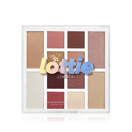Палетка LOTTIE LONDON Палетка теней для век и хайлайтеров Megawatt Palette