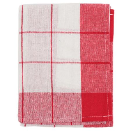 полотенце кухонное TODELIA 50х70см клетка красная, арт. MUKT23-01B