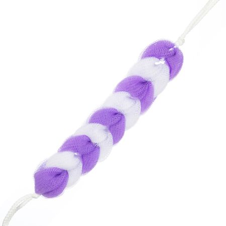 мочалка РЫЖИЙ КОТ Косичка 51х7х7см длинная с ручками нейлон, полиэстер тесьма джут косичка 4 см х 2 м